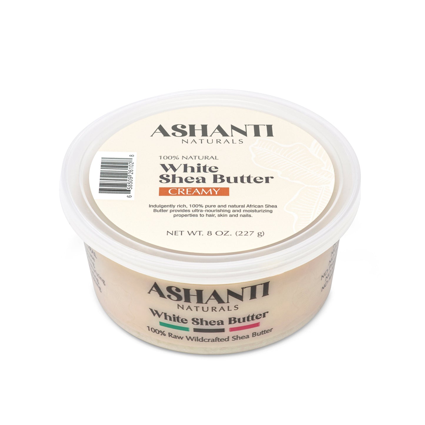 ASHANTI NATURALS 100% White Shea Butter - Creamy