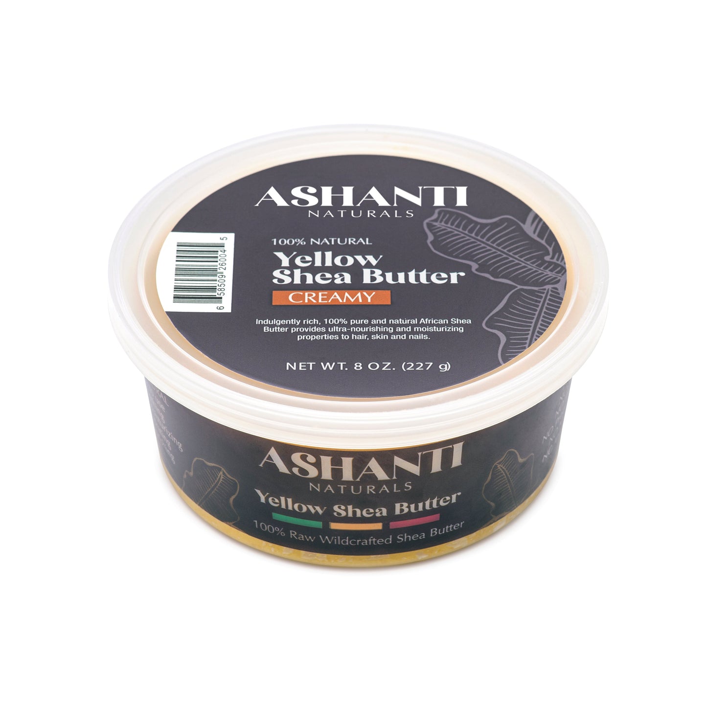 ASHANTI NATURALS 100% Yellow Shea Butter - Creamy