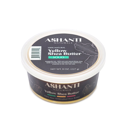 ASHANTI NATURALS 100% Yellow Shea Butter - Solid
