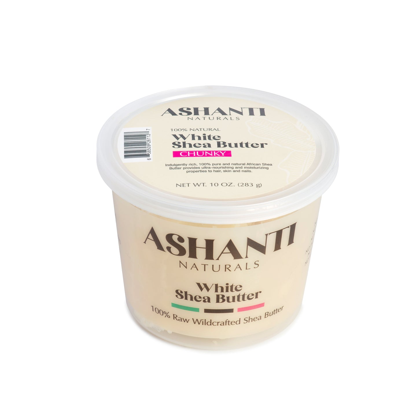 ASHANTI NATURALS 100% White Shea Butter- Chunky