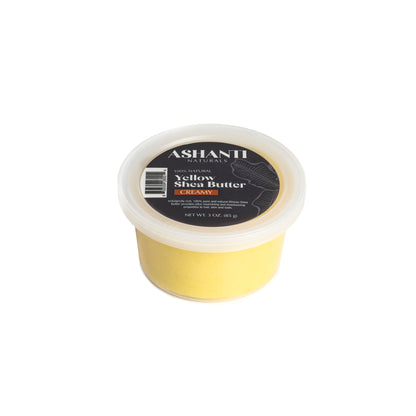 ASHANTI NATURALS 100% Yellow Shea Butter - Creamy