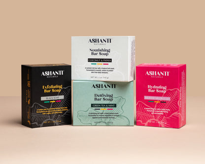 ASHANTI NATURALS Nourishing Coconut & Papaya Soap Bar