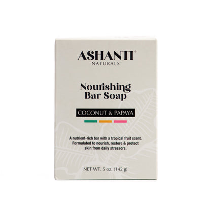 ASHANTI NATURALS Nourishing Coconut & Papaya Soap Bar