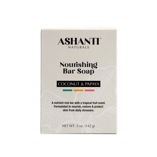 ASHANTI NATURALS Nourishing Coconut & Papaya Soap Bar