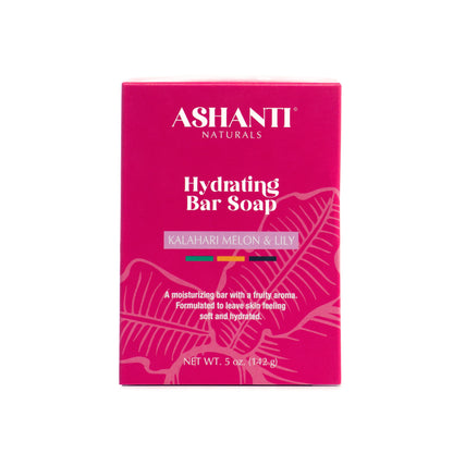 ASHANTI NATURALS Hydrating Kalahari Melon & Lily Soap Bar