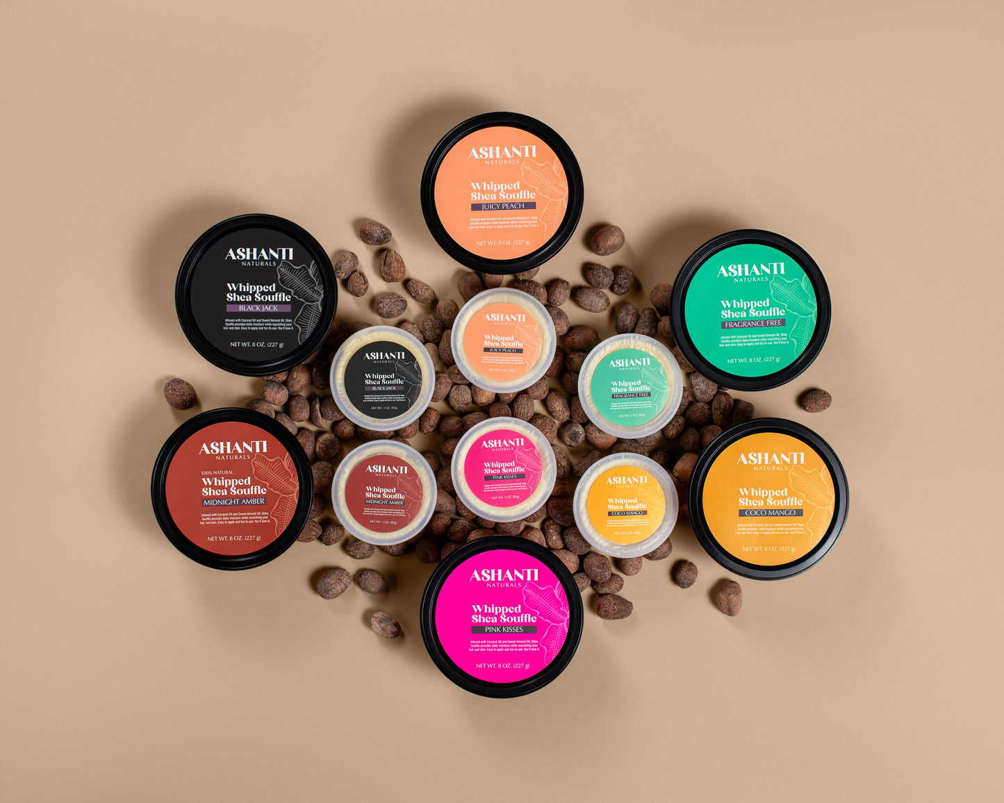ASHANTI NATURALS Shea Souffle Fragrance Free